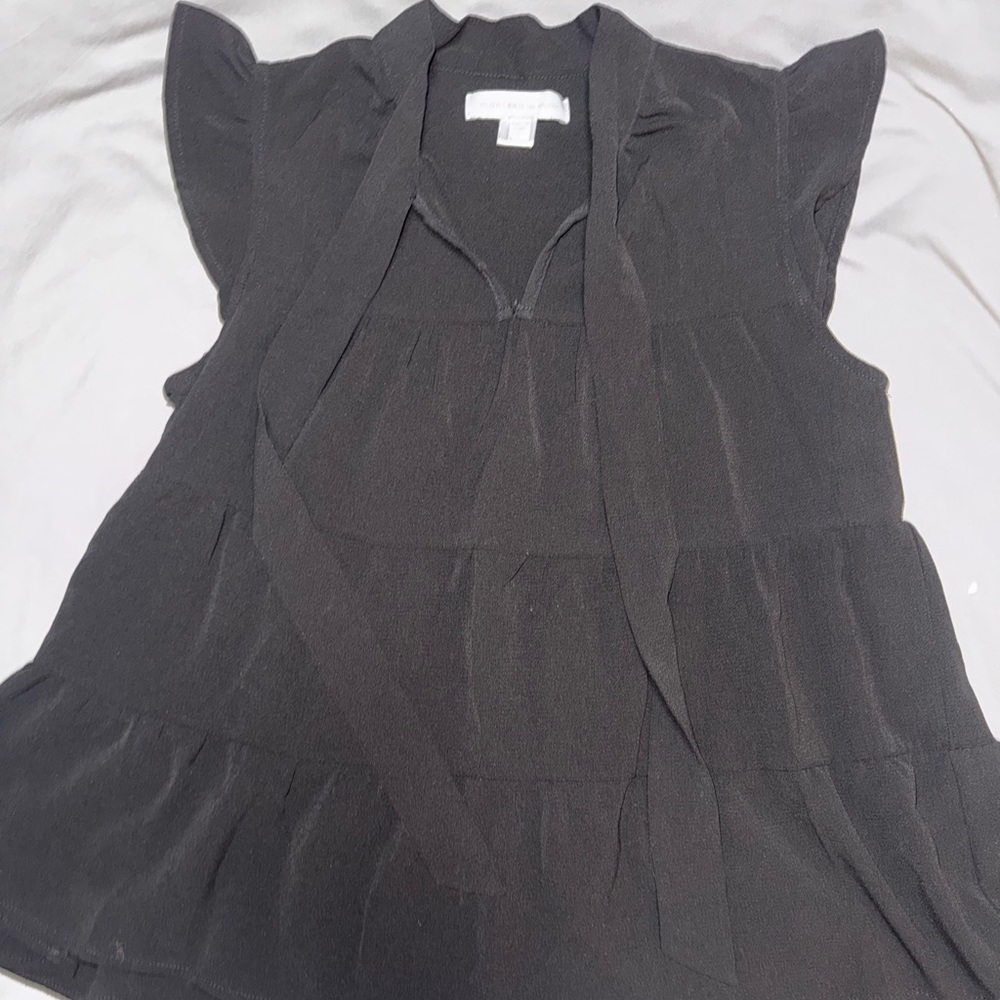 Elegant Black Babydoll Women's Top